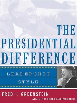 cover image of The Presidential Difference